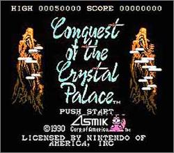 Pantallazo de Conquest of the Crystal Palace para Nintendo (NES)