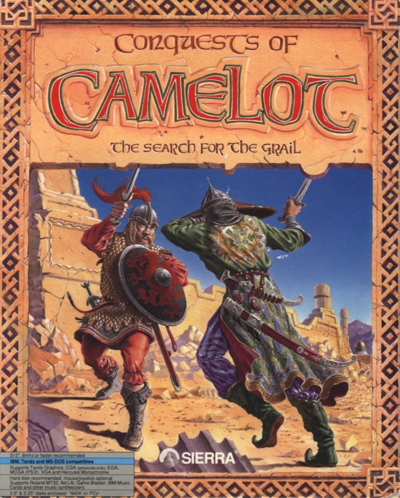 Caratula de Conquests of Camelot: The Search for the Grail para PC