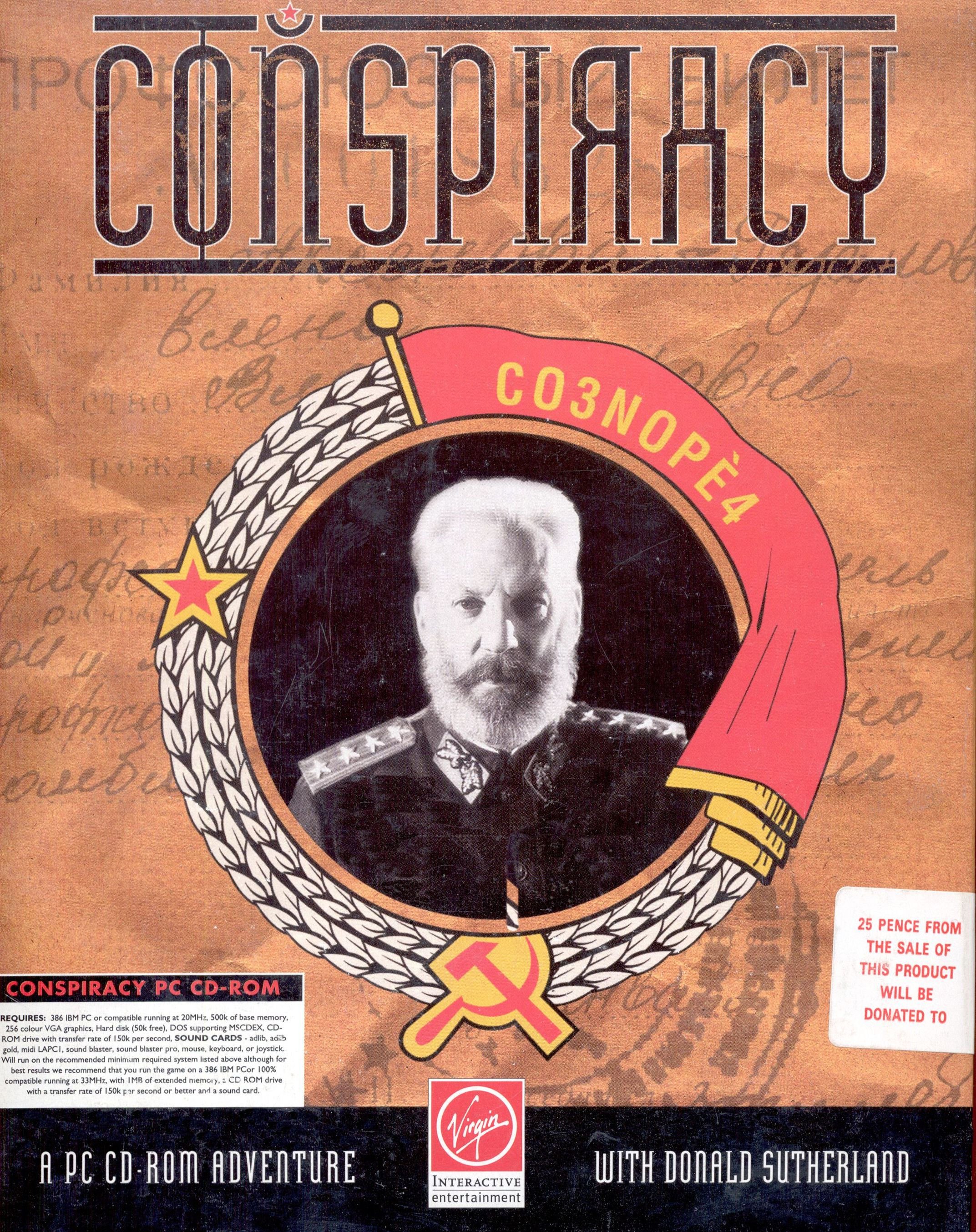 Caratula de Conspiracy (KGB) para PC
