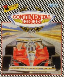 Caratula de Continental Circus para Atari ST