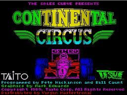 Pantallazo de Continental Circus para Spectrum