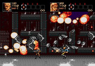 Pantallazo de Contra: Hard Corps para Sega Megadrive