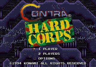 Pantallazo de Contra: Hard Corps para Sega Megadrive