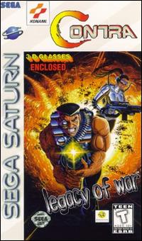 Caratula de Contra: Legacy of War para Sega Saturn