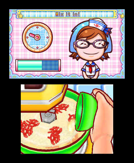 Pantallazo de Cooking Mama 4 para Nintendo 3DS
