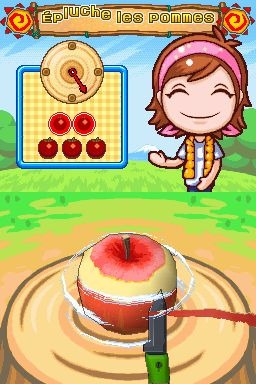 Pantallazo de Cooking Mama World: Aventuras En El Campo para Nintendo DS