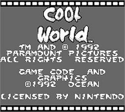 Pantallazo de Cool World para Game Boy