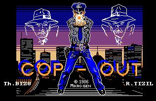 Pantallazo de Cop Out para Amstrad CPC