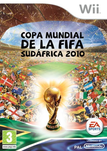 Caratula de Copa Mundial de la FIFA Sudáfrica 2010 para Wii