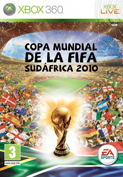Caratula de Copa Mundial de la FIFA Sudáfrica 2010 para Xbox 360