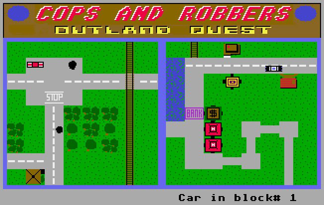 Pantallazo de Cops and Robbers para Atari ST