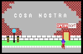 Pantallazo de Cosa Nostra para MSX