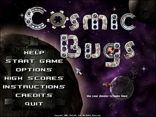 Pantallazo de Cosmic Bugs para PC