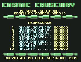 Pantallazo de Cosmic Causeway: Trailblazer II para Commodore 64