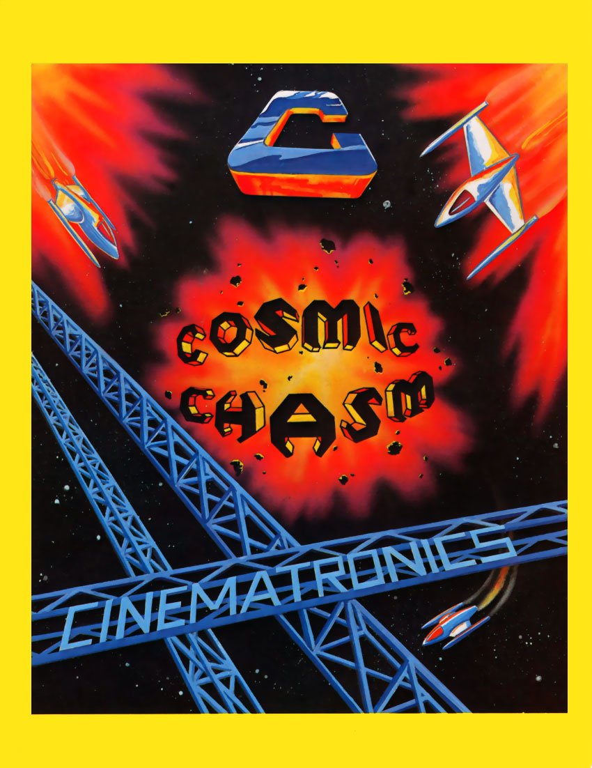 Caratula de Cosmic Chasm para M.A.M.E.