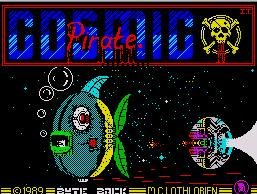 Pantallazo de Cosmic Pirate para Spectrum