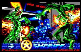 Pantallazo de Cosmic Sheriff para Amstrad CPC
