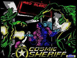 Pantallazo de Cosmic Sheriff para MSX