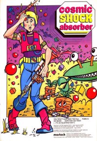 Caratula de Cosmic Shock Absorber para MSX