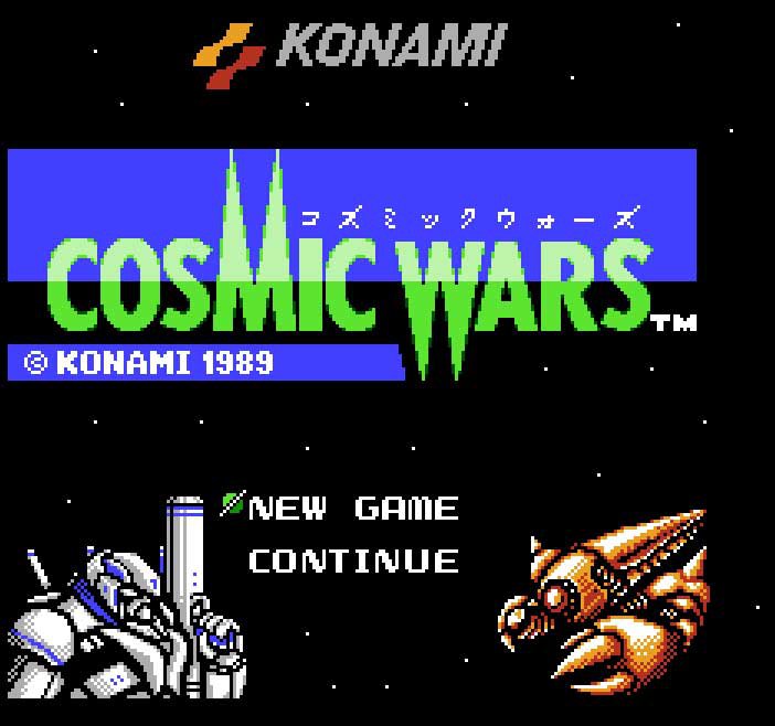 Pantallazo de Cosmic Wars para Nintendo (NES)