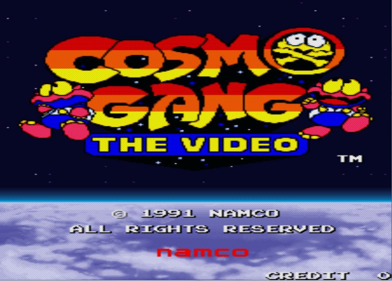 Pantallazo de Cosmo Gang: The Video para M.A.M.E.