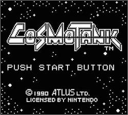 Pantallazo de CosmoTank para Game Boy