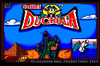Pantallazo de Count Duckula para Amstrad CPC