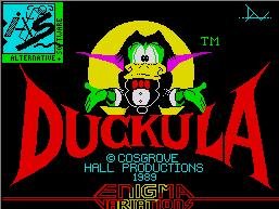 Pantallazo de Count Duckula para Spectrum