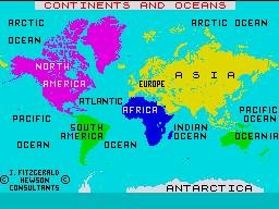 Pantallazo de Countries of the World para Spectrum