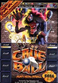 Caratula de Crüe Ball: Heavy Metal Pinball para Sega Megadrive