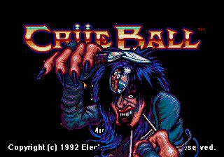 Pantallazo de Crüe Ball: Heavy Metal Pinball para Sega Megadrive