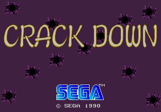 Pantallazo de Crack Down para Sega Megadrive