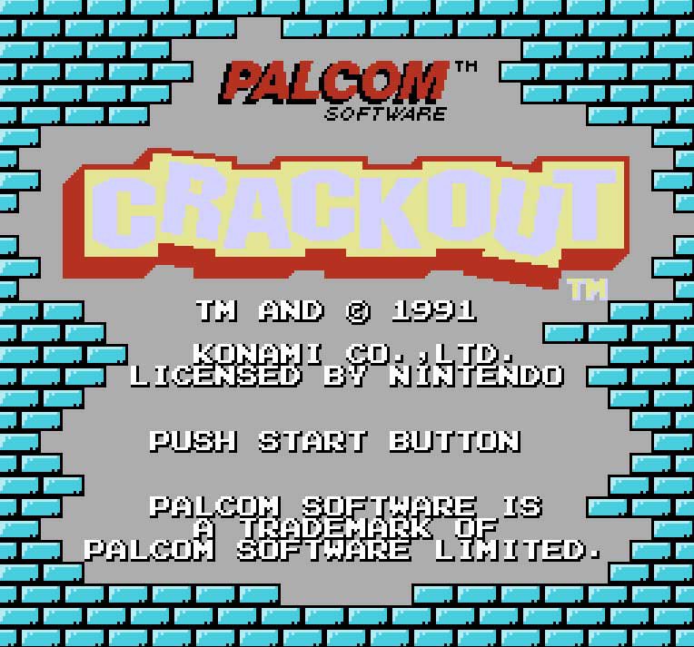 Pantallazo de Crackout para Nintendo (NES)