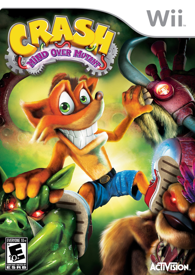 Caratula de Crash: Guerra al Coco-Maniaco para Wii