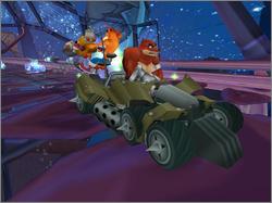 Pantallazo de Crash: Tag Team Racing para PlayStation 2