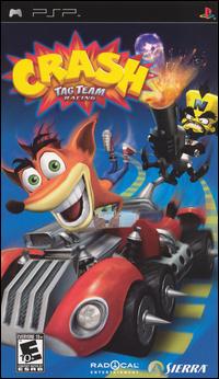Caratula de Crash: Tag Team Racing para PSP