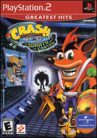 Caratula de Crash Bandicoot: The Wrath of Cortex [Greatest Hits] para PlayStation 2