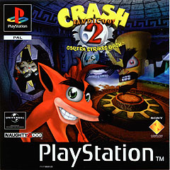 Caratula de Crash Bandicoot 2: Cortex Strikes Back para PlayStation