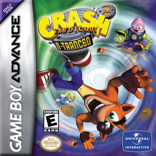 Caratula de Crash Bandicoot 2: N-Tranced para Game Boy Advance