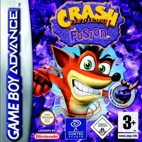 Caratula de Crash Bandicoot Fusion para Game Boy Advance