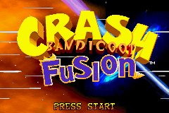 Pantallazo de Crash Bandicoot Fusion para Game Boy Advance