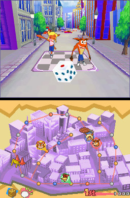Pantallazo de Crash Boom Bang! (Japonés) para Nintendo DS