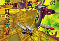 Pantallazo de Crash Nitro Kart para PlayStation 2
