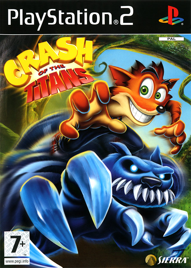 Caratula de Crash Of The Titans para PlayStation 2