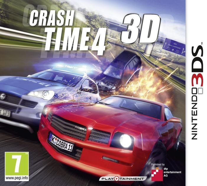 Caratula de Crash Time 4 3D para Nintendo 3DS