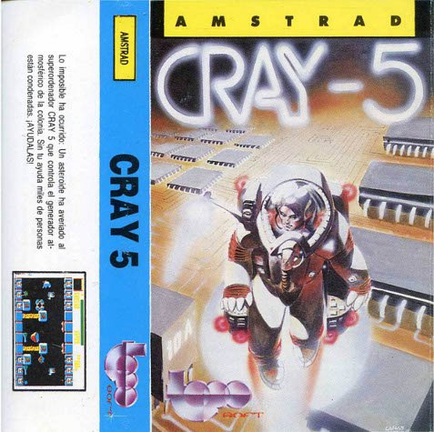 Caratula de Cray 5 para Amstrad CPC