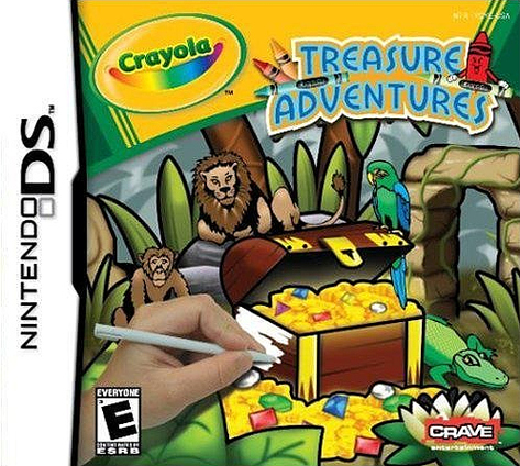 Caratula de Crayola Treasure Adventures para Nintendo DS