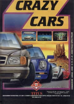 Caratula de Crazy Cars para MSX