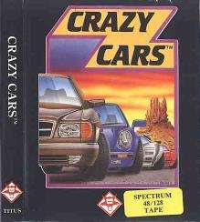 Caratula de Crazy Cars para Spectrum