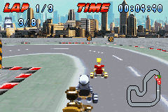 Pantallazo de Crazy Frog Racer  para Game Boy Advance